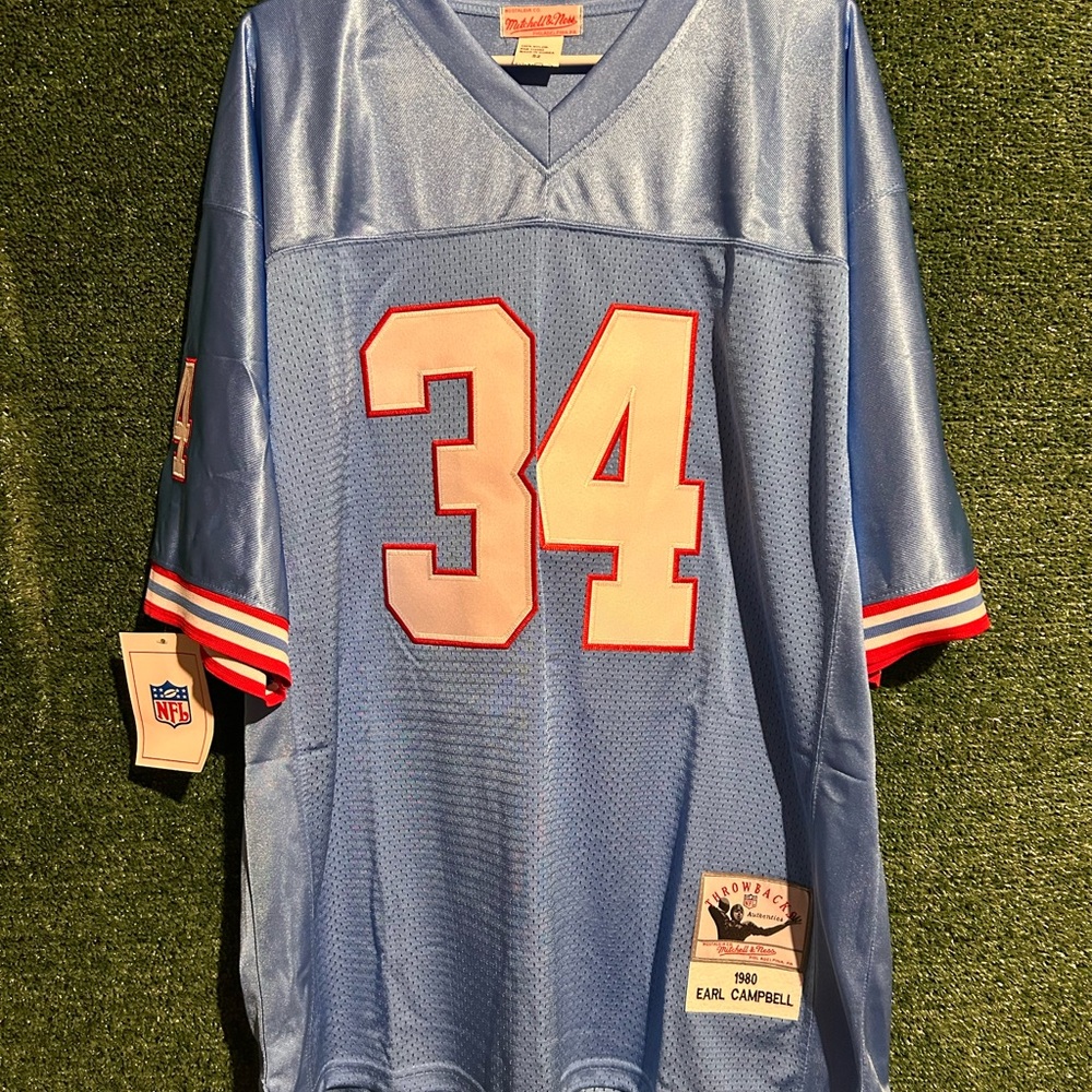 Earl Campbell Houston Oilers Jersey | Vintage Style | Men’s | New